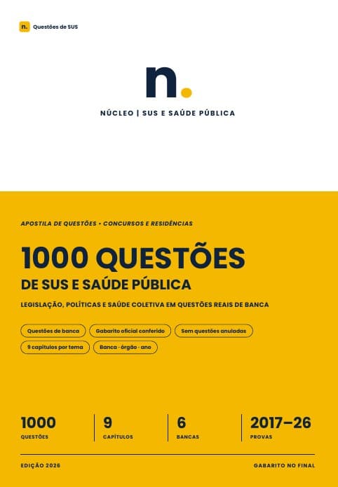 Capa: 1000 Questões de SUS